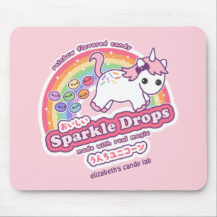 Unicorn Poop Candy Mouse Mat