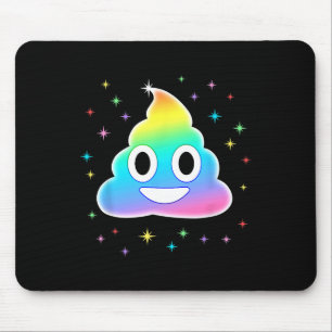 Unicorn Poop Magic Rainbow Funny Halloween Costume Mouse Mat