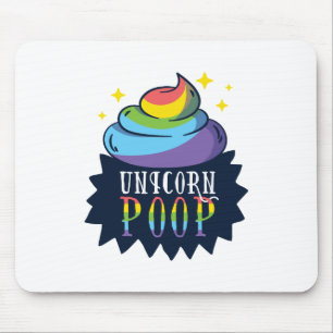 Unicorn Poop Mouse Mat