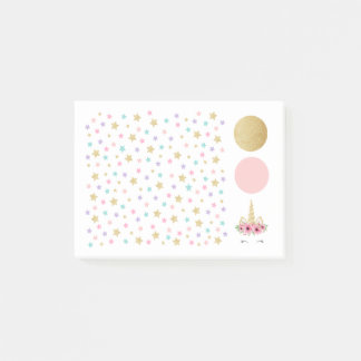 Unicorn  Post-it Notes 4 x 3