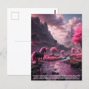 Unicorn Postcard