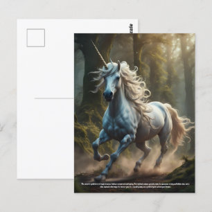 Unicorn Postcard