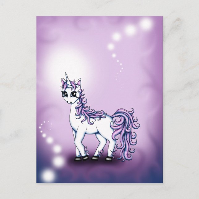 Unicorn Postcard (Front)