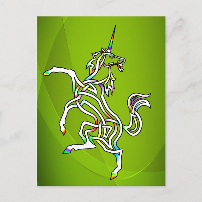 Unicorn Postcard (Front)