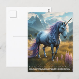 Unicorn Postcard