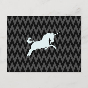 unicorn postcard