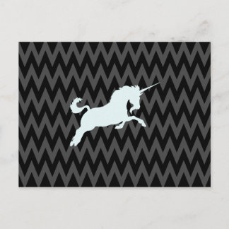 unicorn postcard