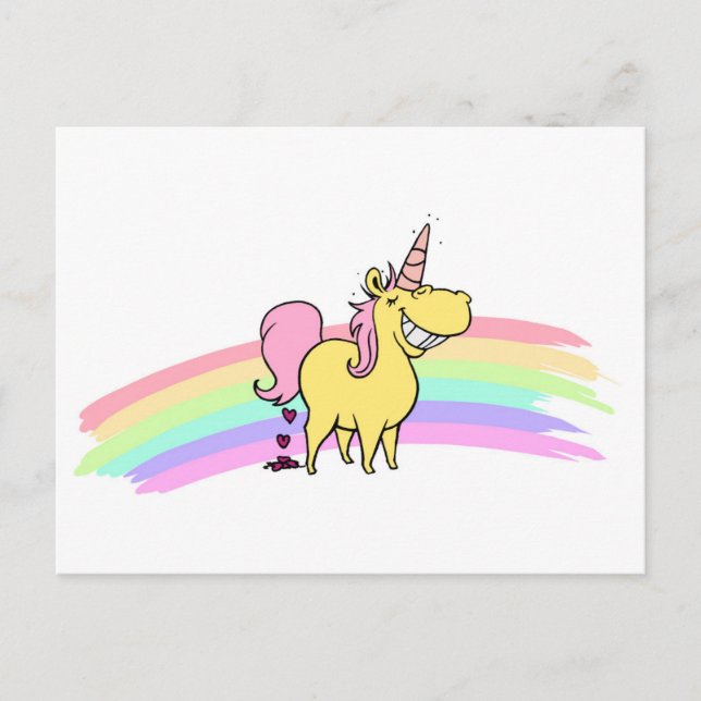 unicorn postcard (Front)