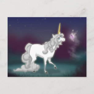 Unicorn Postcard