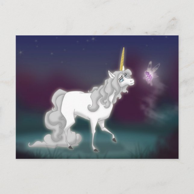 Unicorn Postcard (Front)