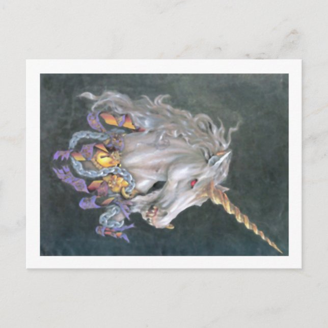 unicorn postcard (Front)