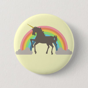 Unicorn Power 6 Cm Round Badge