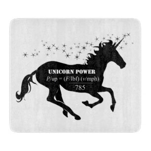 Unicorn Power Cutting Board