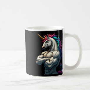 Unicorn Power For A Unicorn Lover Athlete Bodybuil Coffee Mug