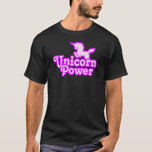 Unicorn Power Men's Basic Dark T-Shirt