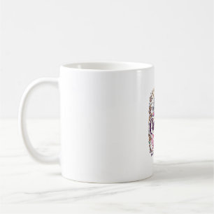 Unicorn Powered by Curiosity and Glitter Stylish W Coffee Mug