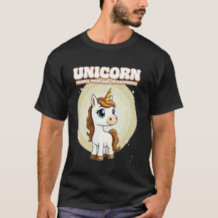 Unicorn Prance Your Way To Happiness Unicorn 1 T-Shirt