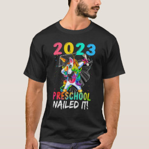 Unicorn Preschool Graduation For Girls PreK 2023 N T-Shirt