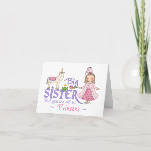 Unicorn Princess Blank Card
