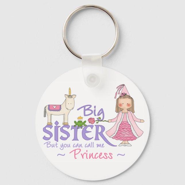 Unicorn Princess Key Ring (Front)