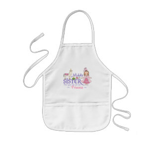 Unicorn Princess Middle Sister Apron