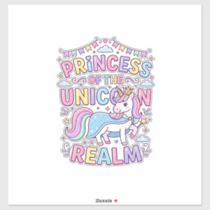 Unicorn Princess of the Unicorn Realm Charming POD