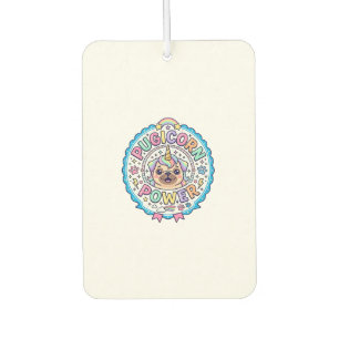 Unicorn Pugicorn Power Funny Cute Gift Design_1 Car Air Freshener