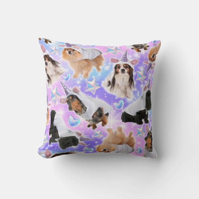 Unicorn Puppies Cushion (Front)