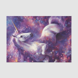 Unicorn Purple Mane decoupage Tissue Paper