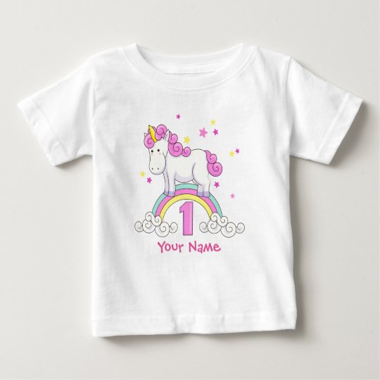 unicorn shirts for 1st birthday