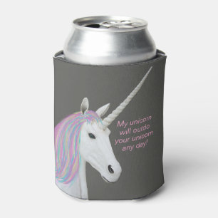 Unicorn Rainbow Custom Can Cooler
