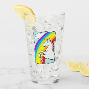 Unicorn Rainbow Glass