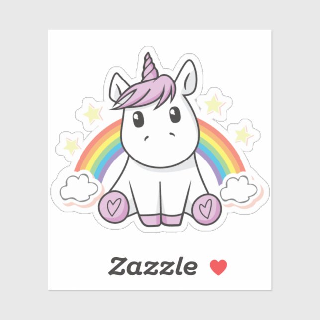 Unicorn Rainbow graphic (Sheet)