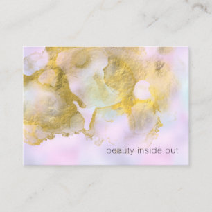 *~* Unicorn Rainbow Holograghic Pastel Beauty AP1 Business Card