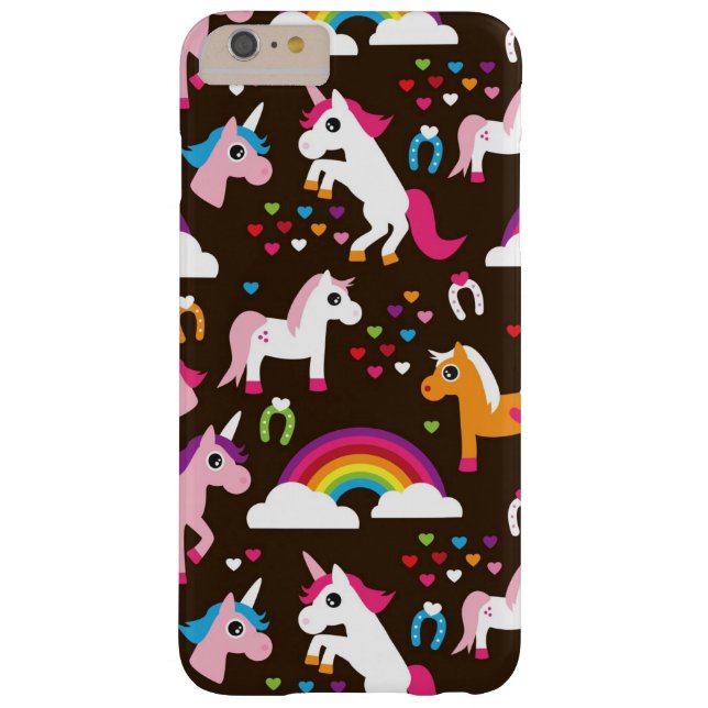 unicorn rainbow kids background horse Case-Mate iPhone case (Back)