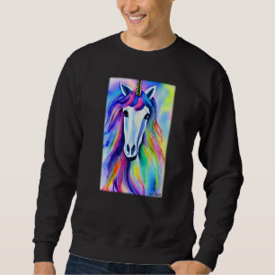 Unicorn Rainbow Magic Fairy Tale Fabulous Animal  Sweatshirt