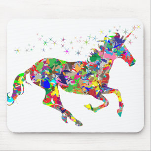Unicorn Rainbow Mouse Mat