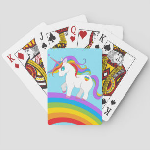 UNICORN RAINBOW PLAYING CARDS