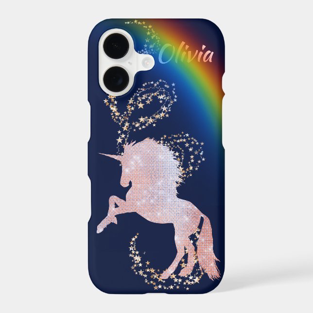 Unicorn Rainbow Stars Sparkle (Back)