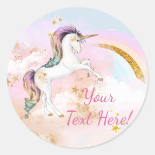 Unicorn Rainbow Stickers