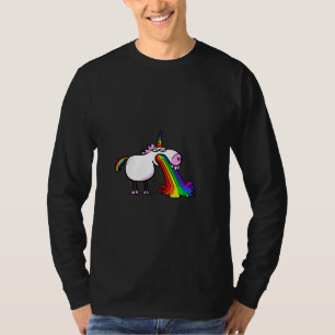 Unicorn Rainbow Vomit Funny Unicorn Rainbow Magic T-Shirt