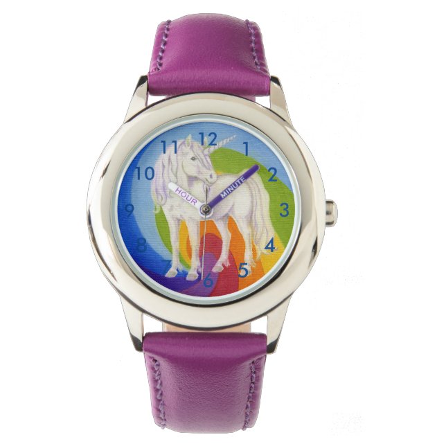 Unicorn Rainbow watch (Front)