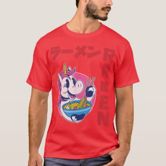 Unicorn Ramen Anime Noodles Kawaii Japanese Japan  T-Shirt
