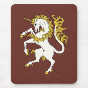 Unicorn Rampant Mouse Mat