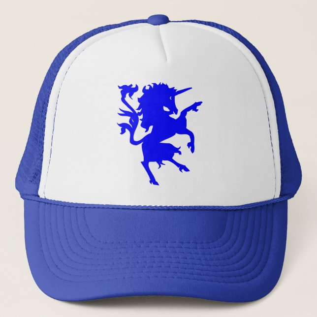 Unicorn Rampant Trucker Hat (Front)