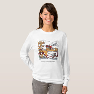 Unicorn Reindeer women long sleeve shirt