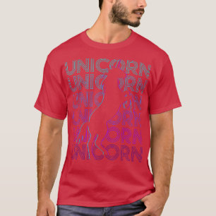 Unicorn Retro  T-Shirt