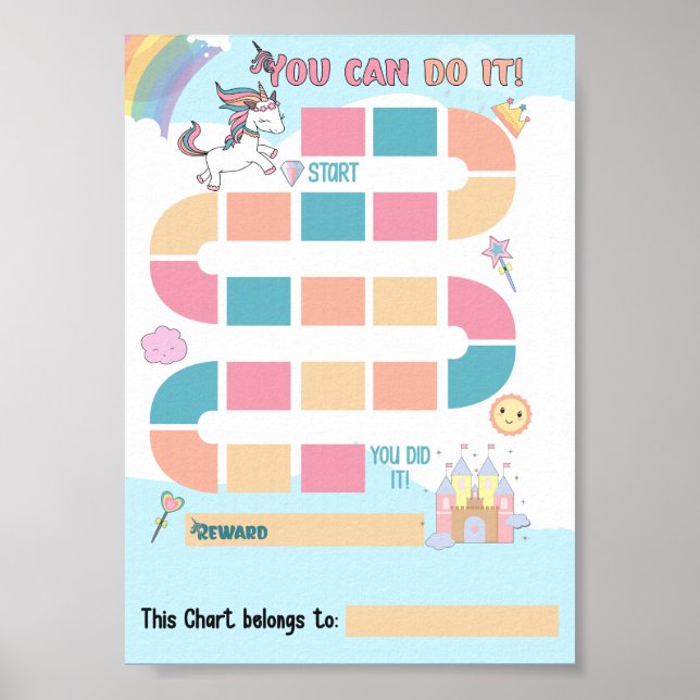 Unicorn Rewards Chart (Front)