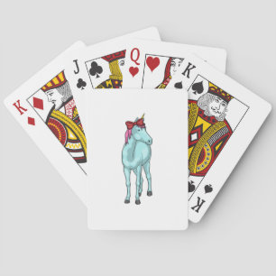 Unicorn Ribbon Playing Cards