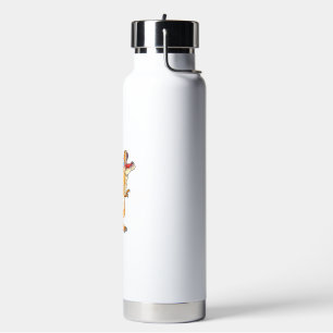 Unicorn Riding T rex Men Women Dinosaur Funny Boys Water Bottle